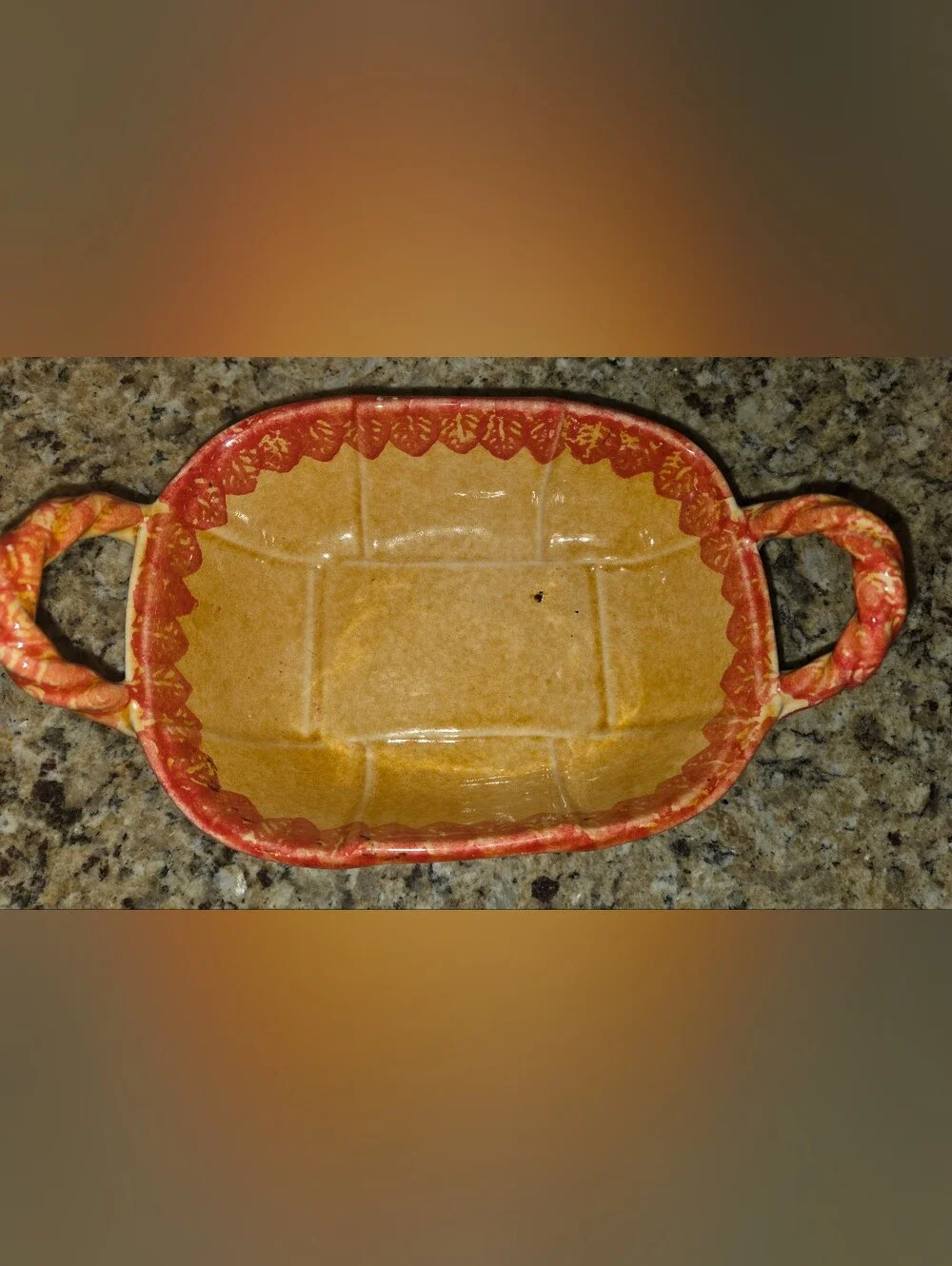 VTG EUC Italica Ars Hand Painted Italian Pottery Bowl Tuscan Landscape